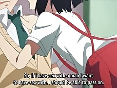 Buxom anime nymphs hardcore sex video