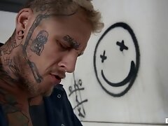 Bo Sinn & Tony Carusso in Urinal Fuck - MenNetwork