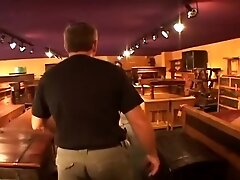 Naughty Coed in MMF Threesome