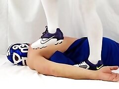 Trampling, crushing stomping head, back soccer shoes football Fatality 23