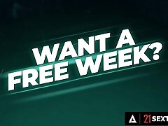 21 SEXTREME - Sexy Grandma Really Knows How To Please A Stressed Teen Cutie Like Zazie Skymm