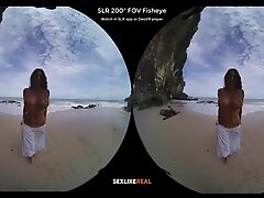 Fun in the Sun - Huge Tits Beautiful Russian Babe High Quality Striptease with Follow Cam