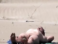 Sunbathing At Nudist Beach Two Couple Fuck