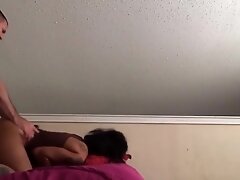 Young lightskin taking that dick