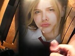 Chloe Grace Moretz hot cumshots