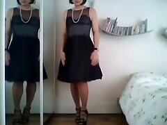 Hottest amateur shemale video with Solo, Stockings scenes