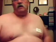 grandpa miguel cum on cam