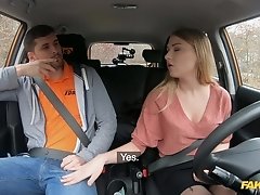 Fake Driving School - My Body Will Pay For My Lessons 1 - Lucy Heart