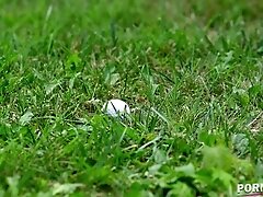 Horny Black Slut Zaawaadi Gives Her Asshole to Golf Coach in Broad Daylight GP2027 - PornWorld