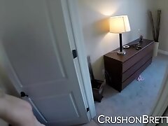 Brett Rossi - Brett Rossi Finger Fucking Herself On The Sink
