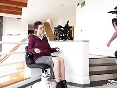 Behind The Scenes With Lily Labeau And James Deen