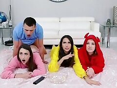 Movie Night Slumber Party