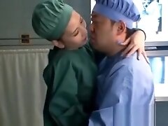 Sexy Nurse Gives A Sizzling Footjob, Tit Fick And Oral-job