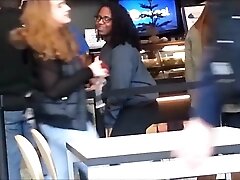 College Cheekz 3 FAT MIXED EBONY FAT BUTT IN TIGHTS!!!!