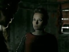 Josefin Asplund (Astrid) fucked like whore in vikings