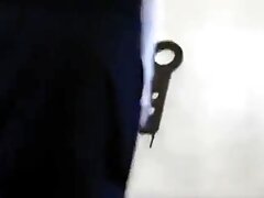 teen 18+ Domina feet dancing on her slave