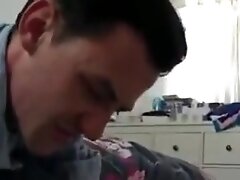 Older not-Step father spanks otk and sends him to bed