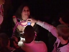 Mardi Gras Chicks Flashing in the Streets - SpringbreakLife