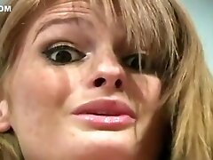 Faye Reagan in Pantyhose and Body Suit