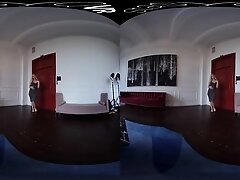 Little Black Dress - Big Tits Blonde Babe Solo High Quality Striptease