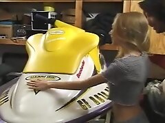 gets plowed in her ass