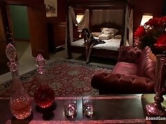 Hot Fiance Spies on her Grooms Bachelor Party and Gets Punished
