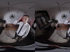 Dolly Diore VR Porn: Who Is The Boss Here? - DarkRoomVR