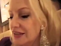 Dirty talking mature bimbo