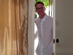 Redhead cutie Cassidy Bliss gets wild with neighbors dick