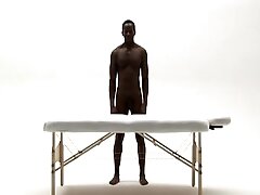 The asian art of handling a black man and his cock.