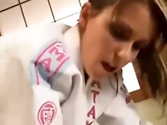 AMWF Courtney Cummz interracial with Asian guy