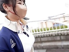 【バスト100cmの圧倒的立体感おっぱい美少女】好きおじとイチャイチャするのが大好きな巨乳美女がハメ撮りに挑戦！執拗に乳首責めされてしまい終始絶頂しちゃってもうダメッ…！