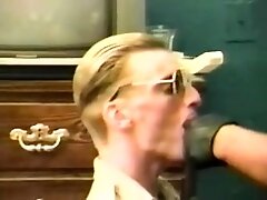 Leather Step dad and young CHP Cop