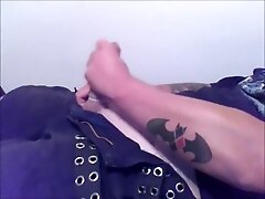 bored playing with condom