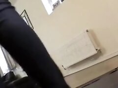 British chav girl farting