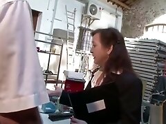 German Mature in Stockings Seduce to Fuck by Stranger