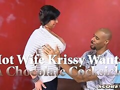 Hot Wife Krissy Wants A Chocolate Cocksicle