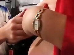 BBW granny sucks and fucks in stockings