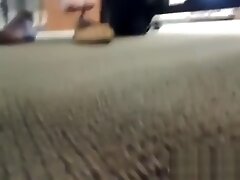 Sexy Candid Feet at the Library Brown Flats pt 2