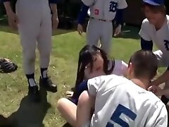 Japanese baseball field sex