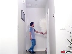 Skinny Blonde teen 18+ Stepsister Fighting With Her Bad Sid