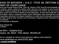 January 18, 2014 - Catalina Cruz Pornstar