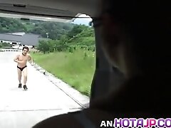 Tomoka Matsunami nasty in car