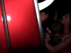 British Party Girl Banged in Back Seat of Car by Frat Boy