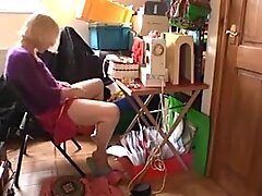 Mature takes a break from the chores.