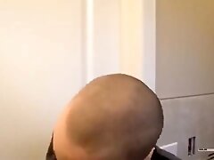 Girl Shaves head