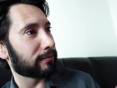 Step daddy's friend fucks her real good at home