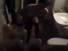 Spying on lesbians in bathroom