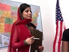 Nadia Ali Learns To Handle A Bunch Of Black Cocks