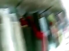 upskirt in second-hand market - romania